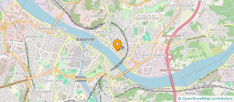 localisation de l'entreprise S-PACE MOTO à BAYONNE