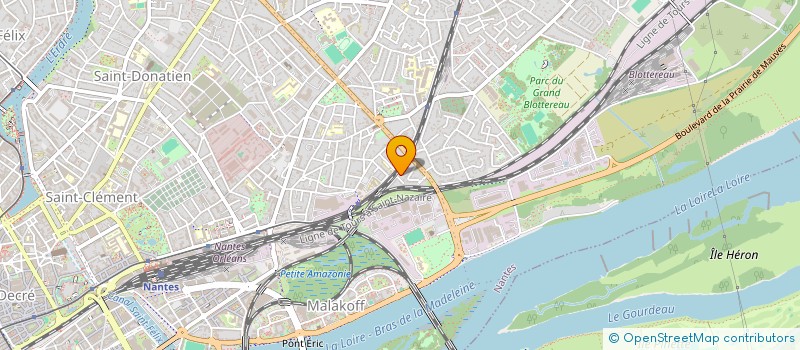 localisation de l'entreprise S-PACE PROMOTION à NANTES