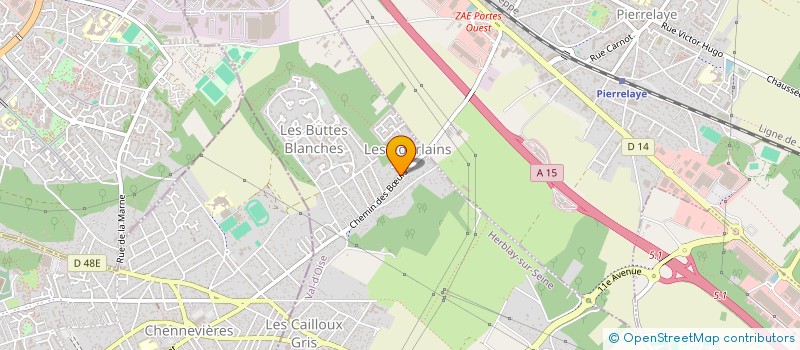 localisation de l'entreprise S-PASS SECURITE  HERBLAY-SUR-SEINE