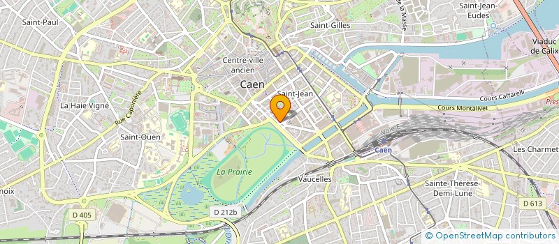 localisation de l'entreprise S PATRIMOINE à CAEN