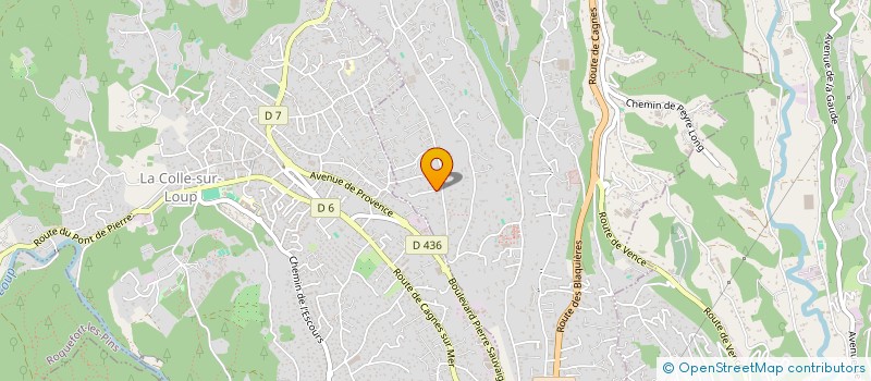 localisation de l'entreprise S'PAW PET à SAINT-PAUL-DE-VENCE