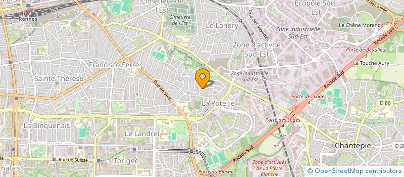 localisation de l'entreprise S PEINTURE RENOVATION  RENNES