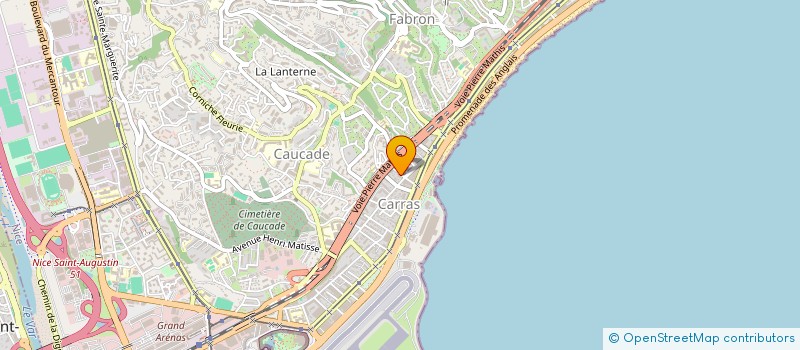 localisation de l'entreprise S POWER à NICE