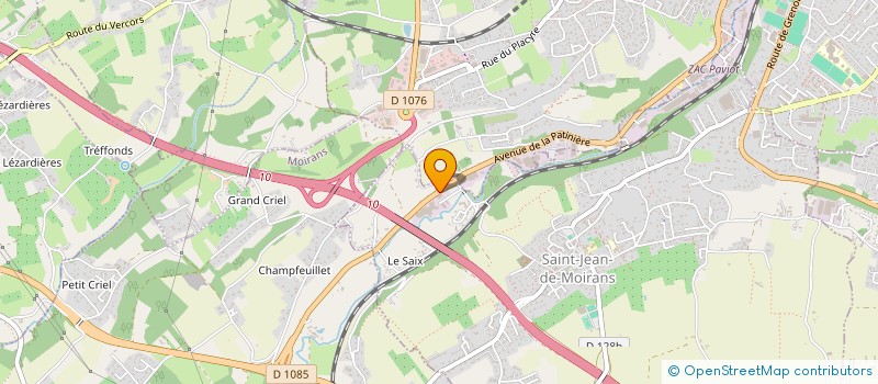 localisation de l'entreprise S'PRI  SAINT-JEAN-DE-MOIRANS