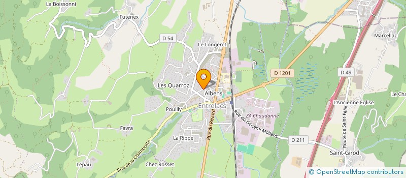 localisation de l'entreprise S.PRISCA  ENTRELACS