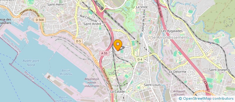 localisation de l'entreprise S-PRIT à MARSEILLE