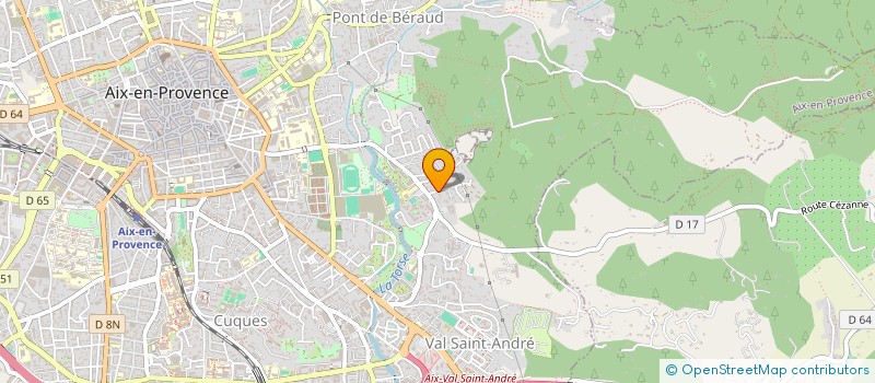 localisation de l'entreprise S PRIT FITNESS à AIX-EN-PROVENCE