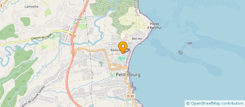 localisation de l'entreprise S'PRIT GESTION  PETIT-BOURG