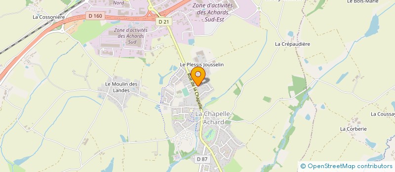 localisation de l'entreprise S'PRIT PAYSAGE à LANDERONDE