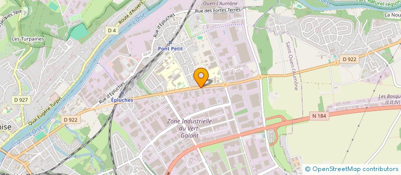 localisation de l'entreprise S PRO à SAINT-OUEN-L'AUMONE
