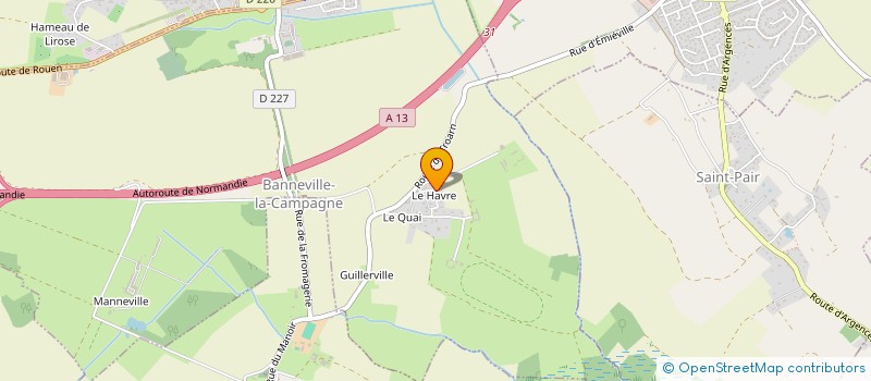 localisation de l'entreprise S PRO BAT  BANNEVILLE-LA-CAMPAGNE