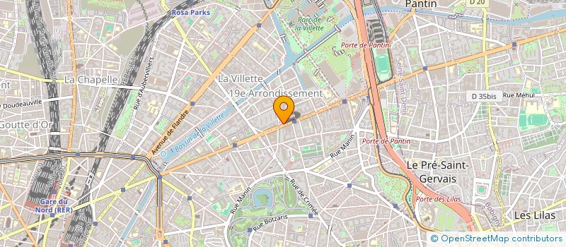 localisation de l'entreprise S PRO ETANCHE à PARIS