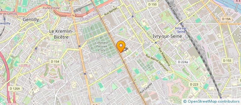 localisation de l'entreprise S.PRO SECURITE PRIVEE à IVRY-SUR-SEINE