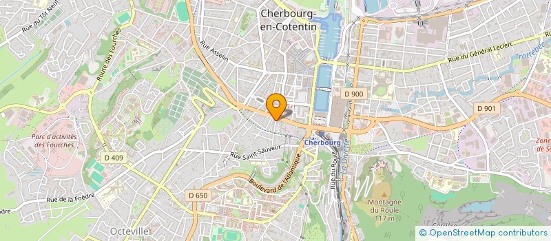 localisation de l'entreprise S PROJET  CHERBOURG-EN-COTENTIN