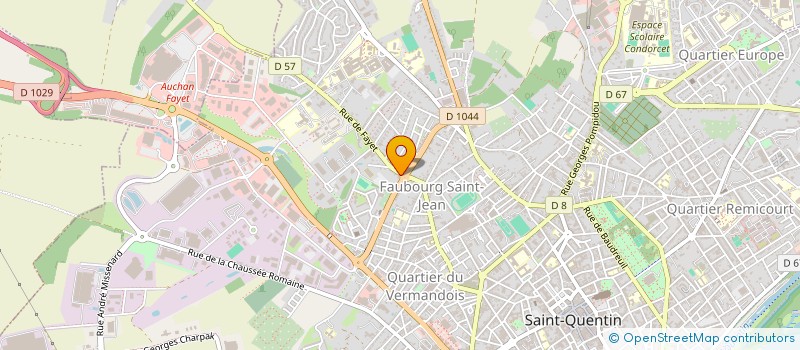 localisation de l'entreprise S.Q.B.T.P à SAINT-QUENTIN