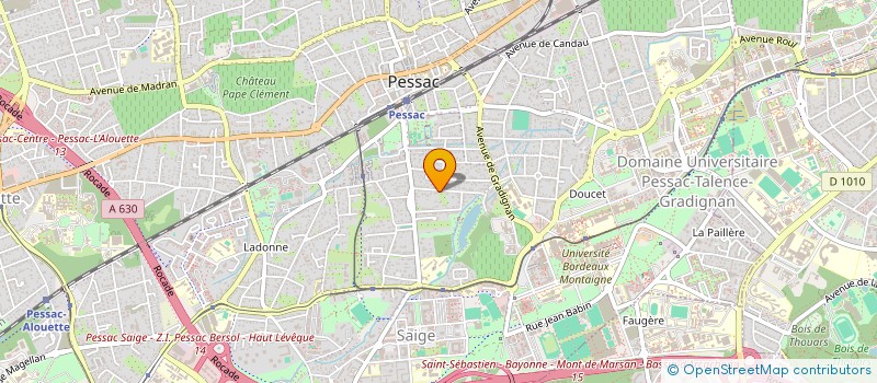 localisation de l'entreprise S Q D  PESSAC