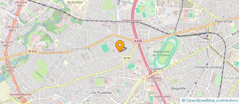 localisation de l'entreprise S.Q.D.IMMO à TOULOUSE