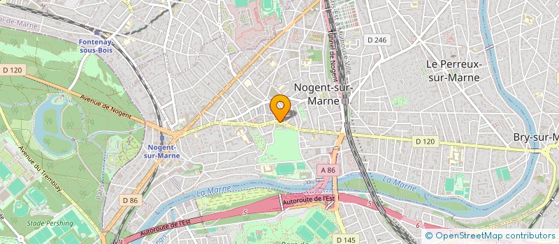 localisation de l'entreprise S.Q.L.S IMMOBILIER à NOGENT-SUR-MARNE
