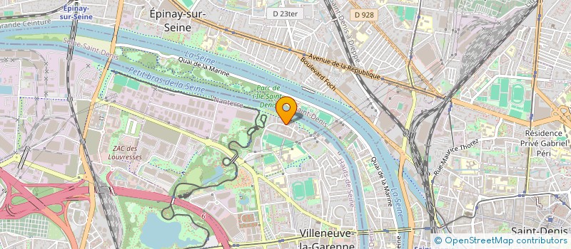 localisation de l'entreprise S QUAL PRIVEE à VILLENEUVE-LA-GARENNE