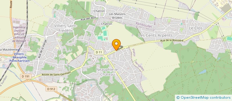 localisation de l'entreprise S R 2 A  NEAUPHLE-LE-CHATEAU