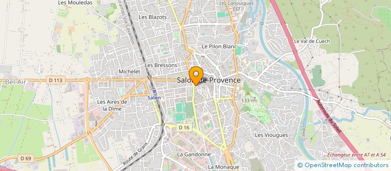 localisation de l'entreprise S R 3  SALON-DE-PROVENCE