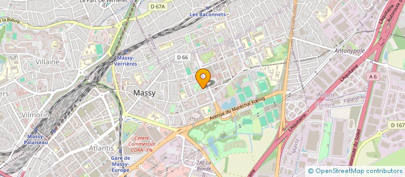 localisation de l'entreprise S.R.B à MASSY
