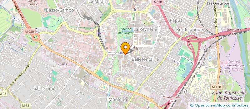 localisation de l'entreprise S.R.BIHA à TOULOUSE