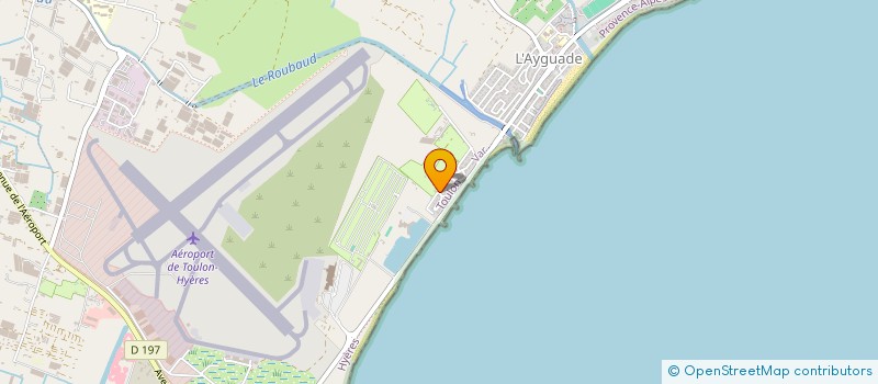 localisation de l'entreprise S.R.C. à HYERES