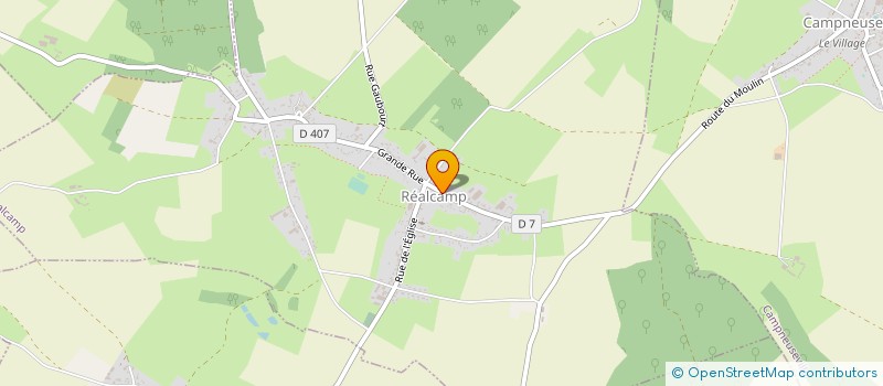 localisation de l'entreprise S.R.C.  REALCAMP