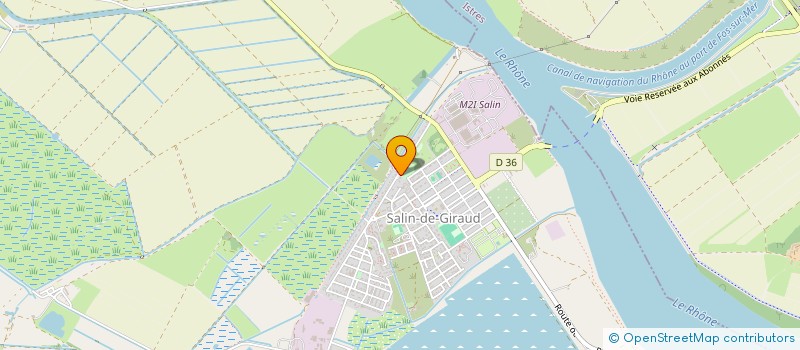 localisation de l'entreprise S.R.C  ARLES