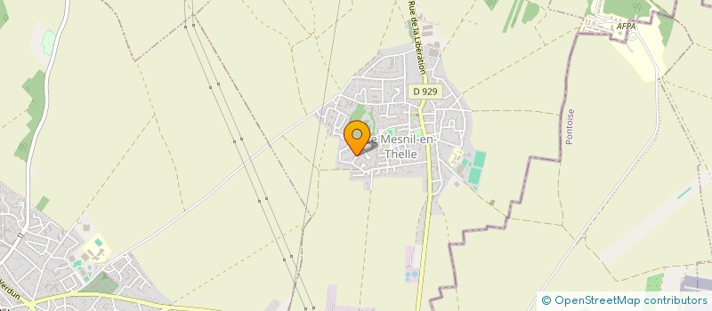 localisation de l'entreprise S.R.C. ELEC  LE MESNIL-EN-THELLE