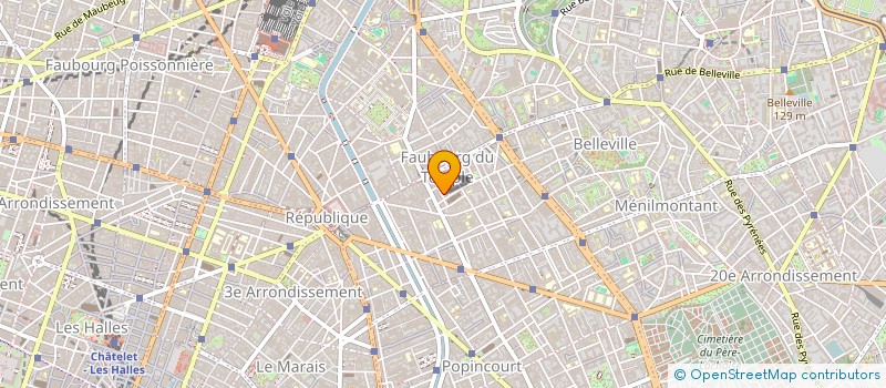 localisation de l'entreprise S.R.D.Z.  PARIS