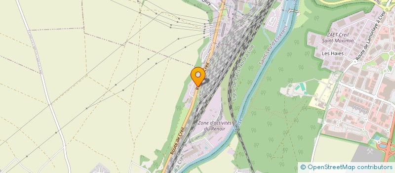 localisation de l'entreprise S & R FRANCE à PRECY-SUR-OISE