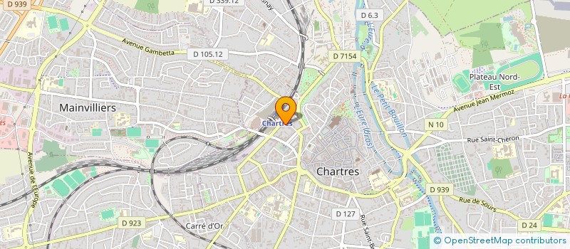 localisation de l'entreprise S R G SEMARD à CHARTRES