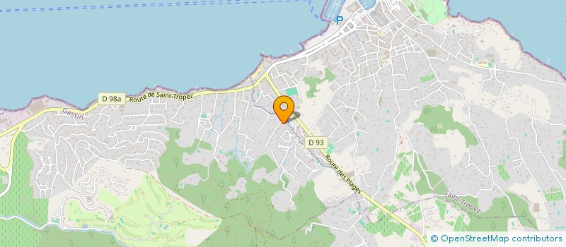 localisation de l'entreprise S R INVEST  GASSIN