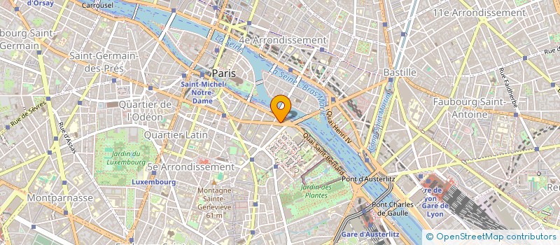 localisation de l'entreprise S R J INVEST à PARIS