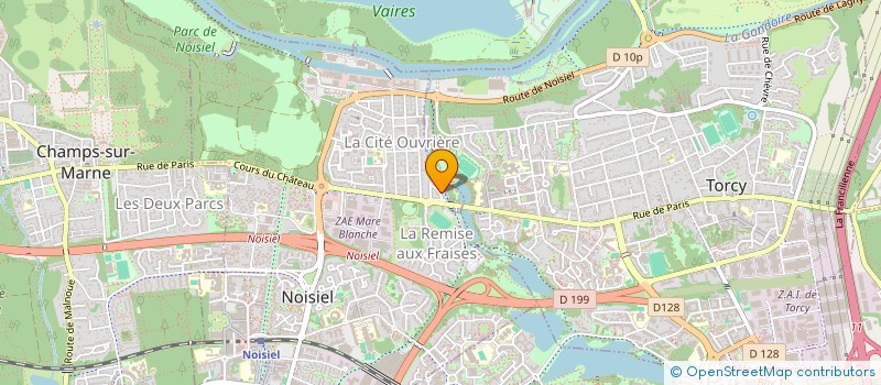 localisation de l'entreprise S.R.L FRAZAO  NOISIEL