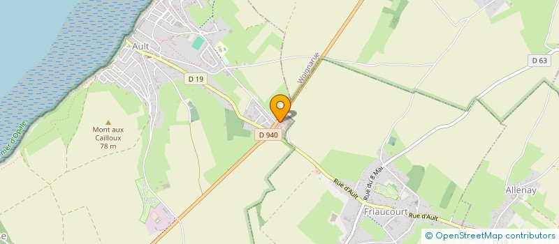 localisation de l'entreprise S.R.P.  AULT