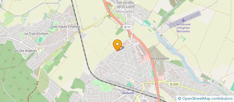 localisation de l'entreprise S.R.P.  DOMONT