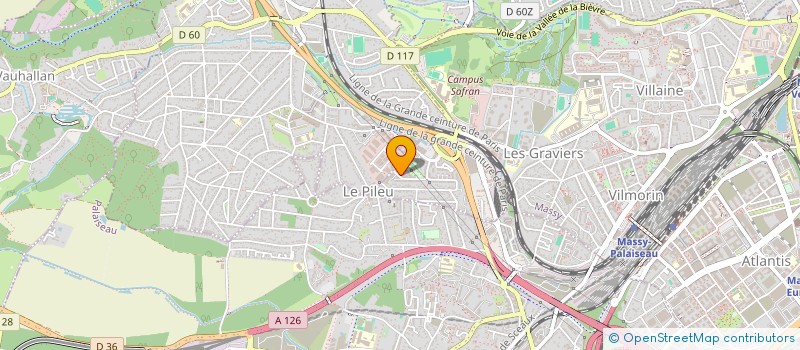 localisation de l'entreprise S.R.P. EXPRESS  MASSY