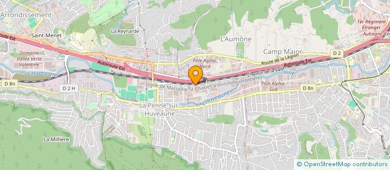 localisation de l'entreprise S.R.P.P. à AUBAGNE