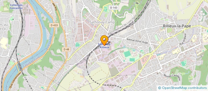 localisation de l'entreprise S R P POLYSERVICES à RILLIEUX-LA-PAPE