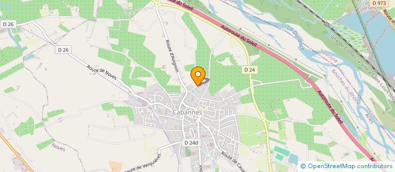 localisation de l'entreprise S.R PROMOTION  CABANNES