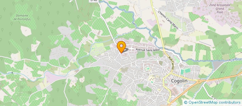 localisation de l'entreprise S&R PROVISIONING à COGOLIN