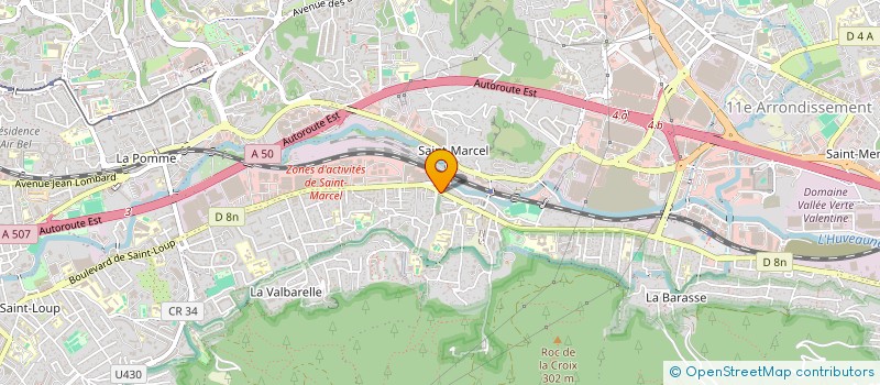 localisation de l'entreprise S R R F P à MARSEILLE