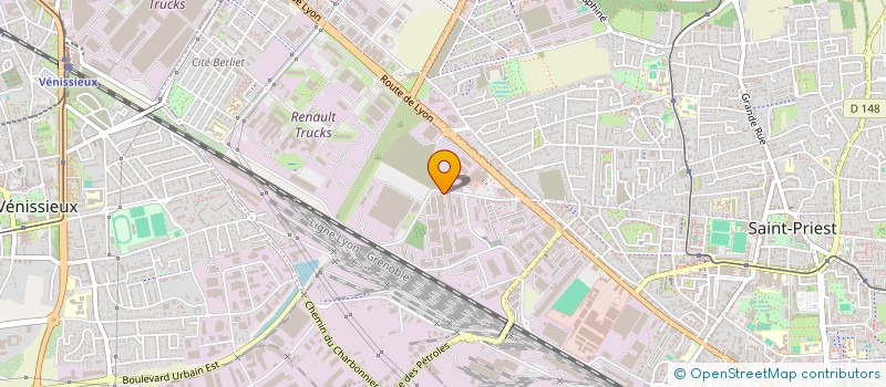 localisation de l'entreprise S.R. RENOVATION  SAINT-PRIEST