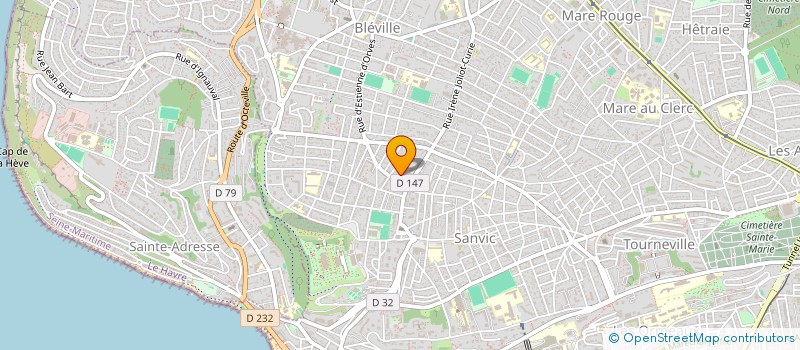 localisation de l'entreprise S R T P à LE HAVRE