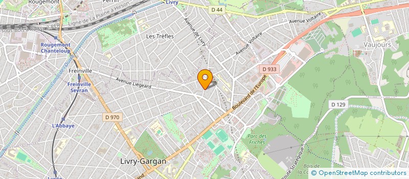 localisation de l'entreprise S.R.T.P  LIVRY-GARGAN