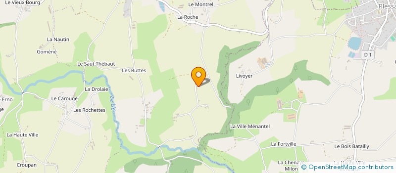 localisation de l'entreprise S R V P SARL  PLOUGUENAST-LANGAST