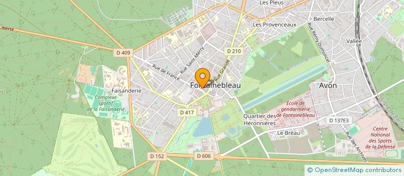 localisation de l'entreprise S.RAHMAN à FONTAINEBLEAU